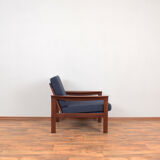 Danish Teak Armchairs by Arne Vodder for Komfort, Set of 2