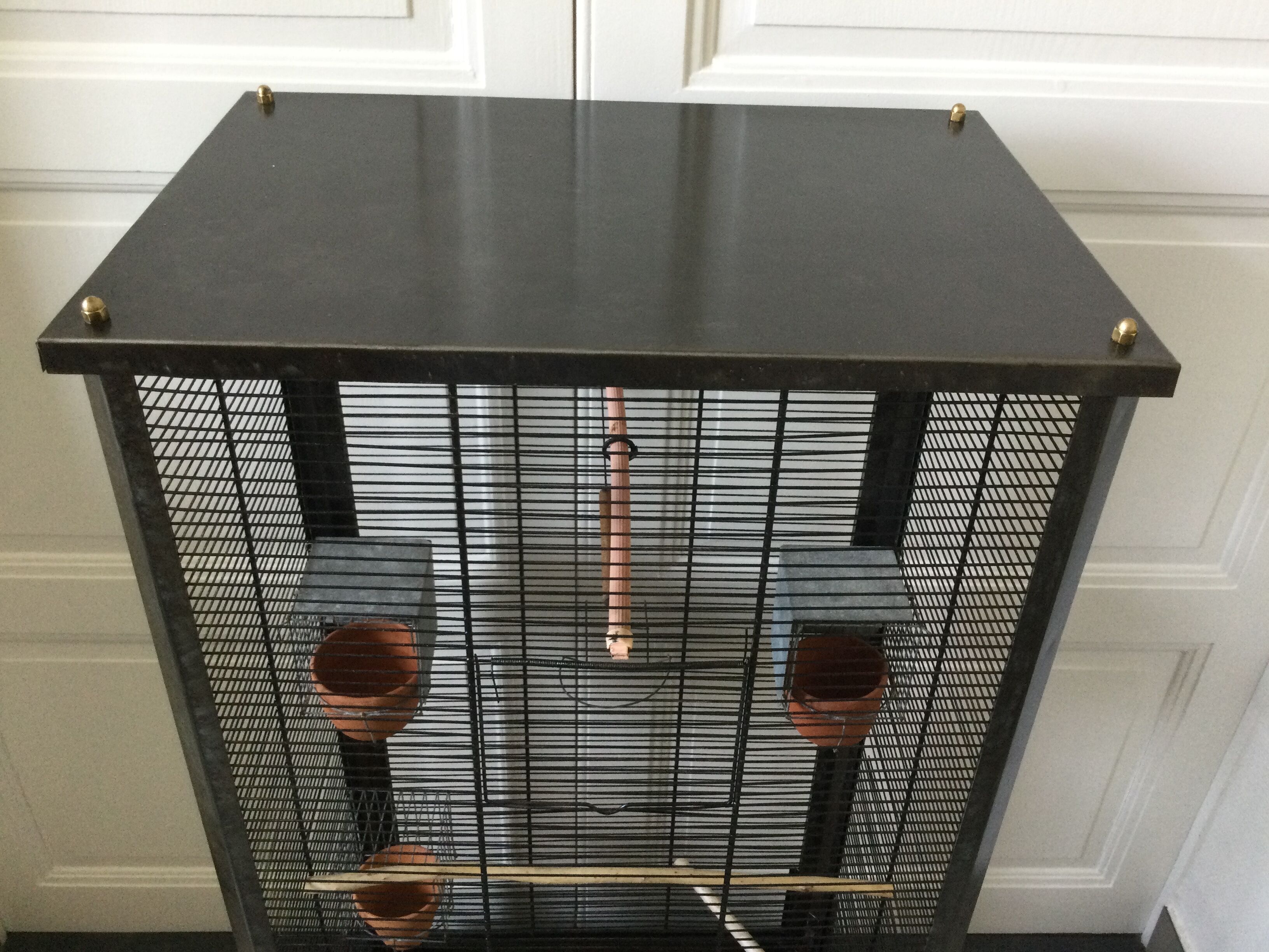 Bird cage, restored