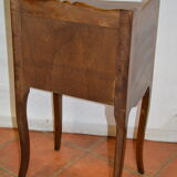 Blond mahogany bedside table
