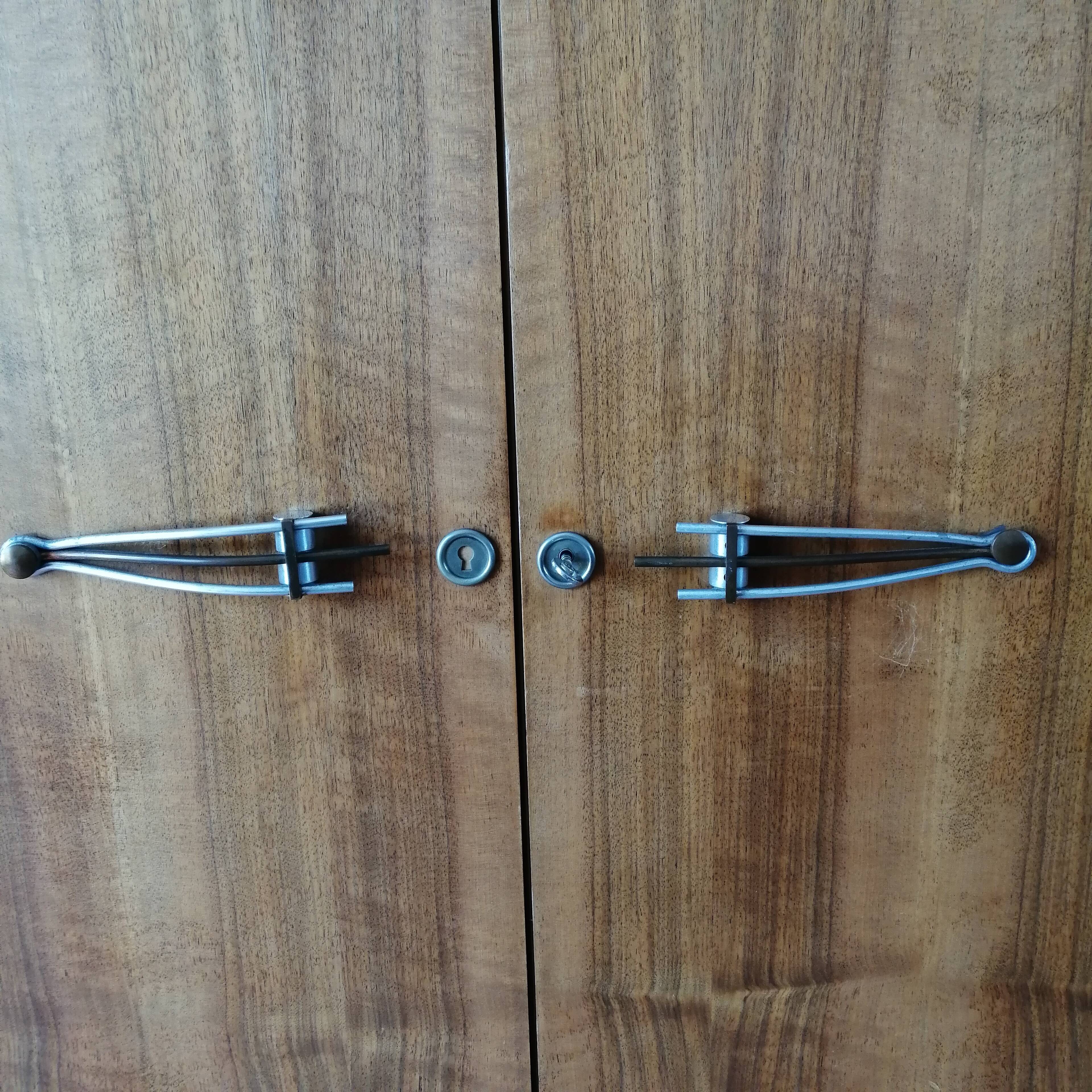 Asymmetrical art deco wardrobe