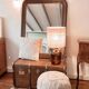 Lampe dame jeanne et rabane