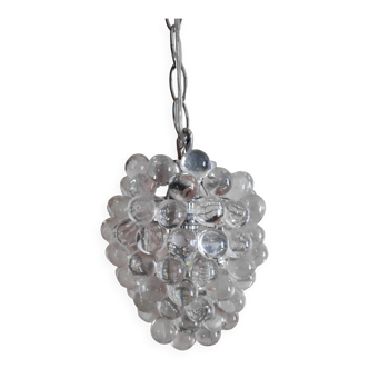 Lampe en verre grappe de raisin