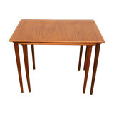 Two danish teak nesting tables