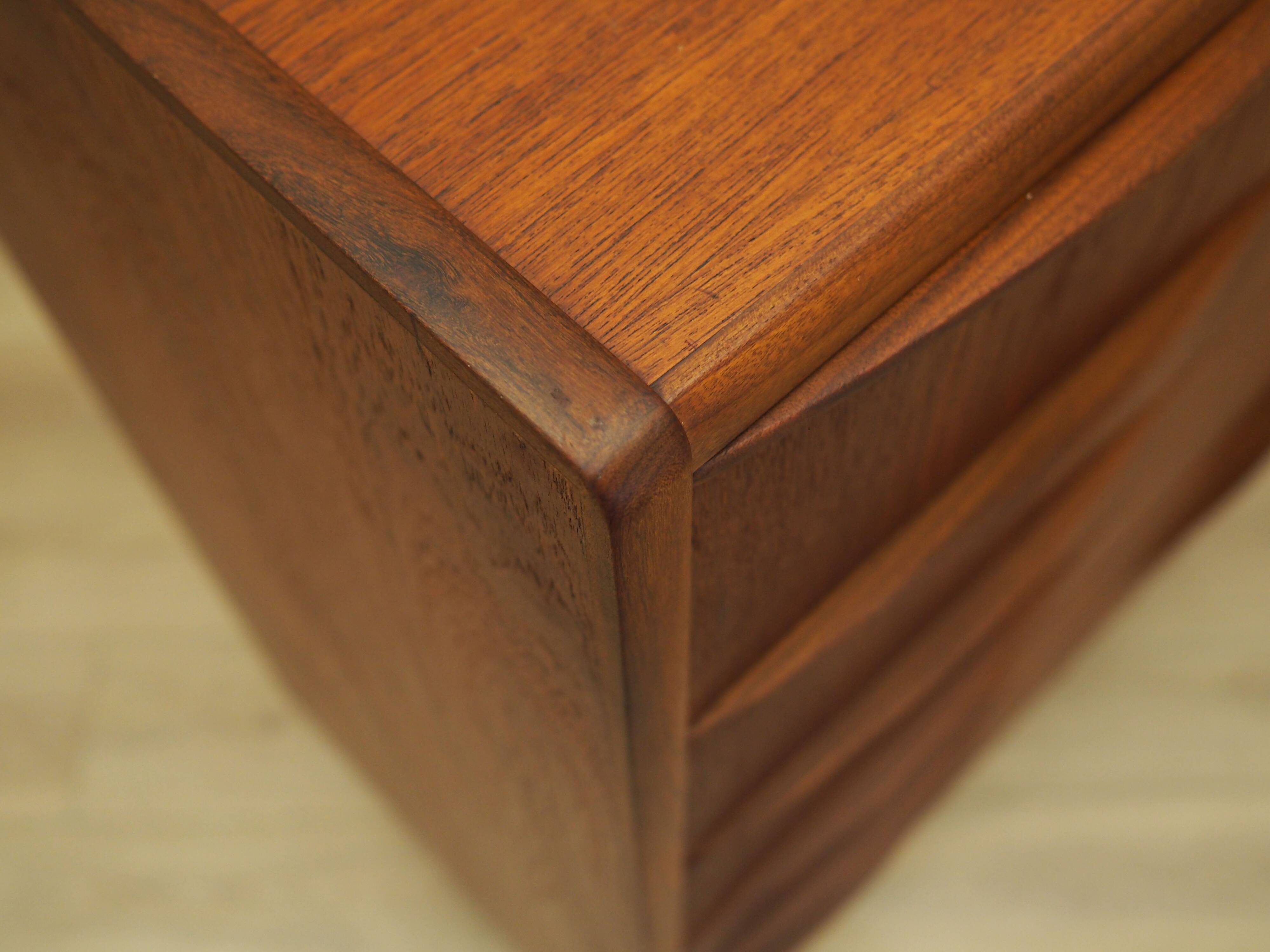 Teak chest of drawers, Danish design, 1970s, production: Denmark