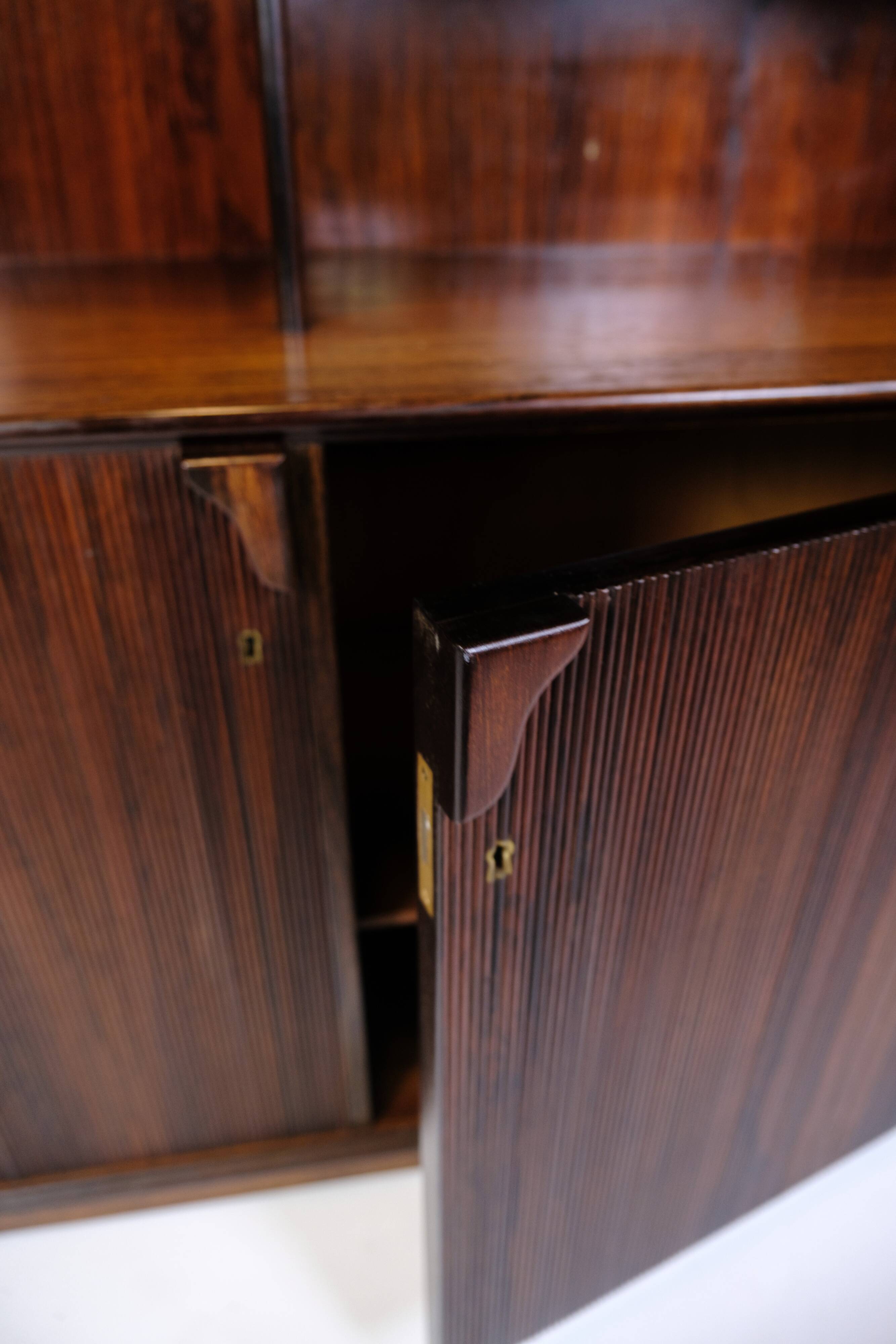 Bookcase Made In Rosewood By Frode Holm From 1960s