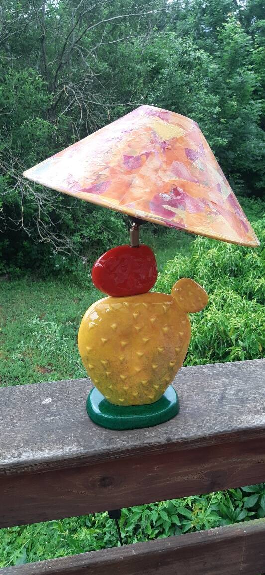 "Cactus" lamp by François Chatain France 1980