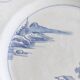 Assiette Chinoise bleu blanc 18e siècle