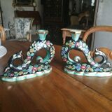 Pair of Cérart candle holders