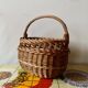 Vintage wicker basket