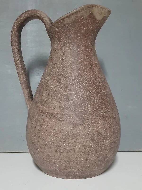 Pitcher signed ACCOLAY - Jug Carafe Vase in ceramic by Accolay