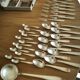 Silver-plated metal cutlery set Maison Ercuit 37 pieces