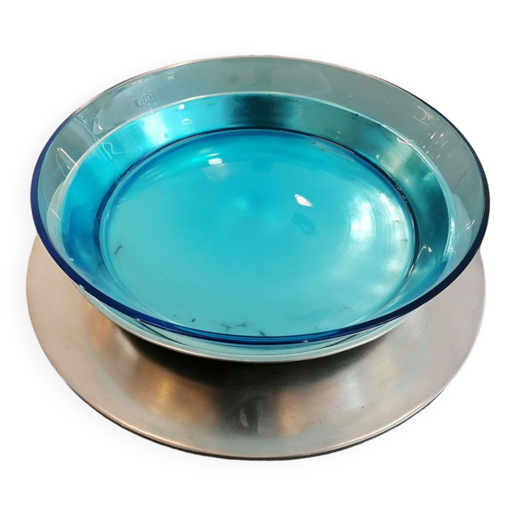 Tavola rotonda acquamarina cup