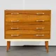 Commode vintage / Table de maquillage, années 1960, Tchécoslovaquie