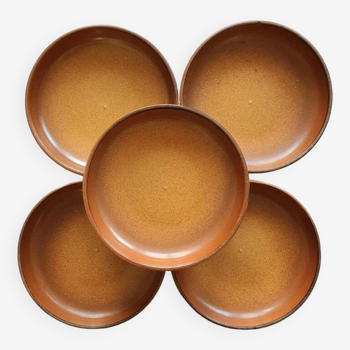 Stoneware soup plates