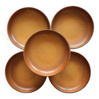 Stoneware soup plates