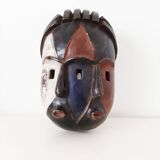 Masque africain Gabon H 26cm Double visage