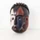 African mask Gabon H 26cm Double face