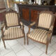 Pair of armchairs, Louis XVI style, circa 1900