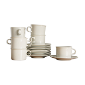 Cups by A. M. Trolle for Royal Copenhagen, Denmark, 1970s, Set of 6