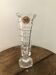 Vintage soliflor vase in Arques crystal, new in box