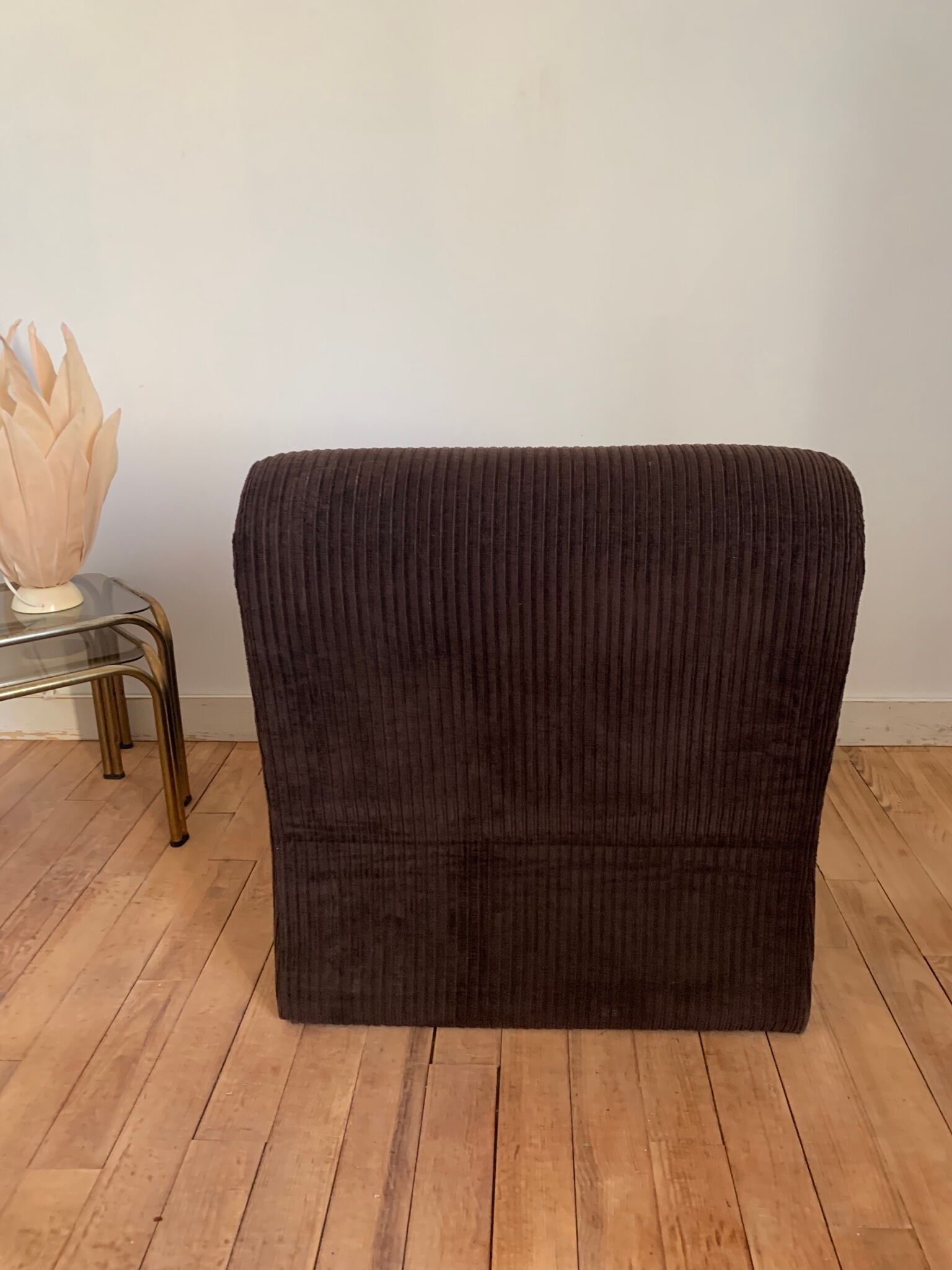 Velvet armchair 1970