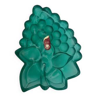 Glass grape bowl