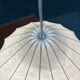 Mid-Century Modern Suspension Cocoon by Friedel Wauer for Goldkant Leuchten, Germany, 1960s