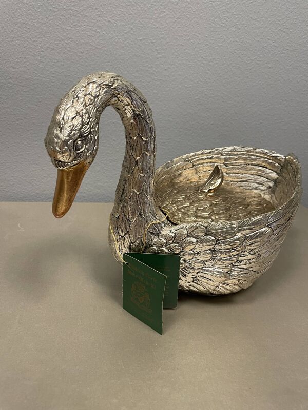 Seau à glaçons, cygne, Mauro Manetti