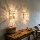 Murano glass sconces Carlo Nason for Mazzega 1960s Italy, set of 2