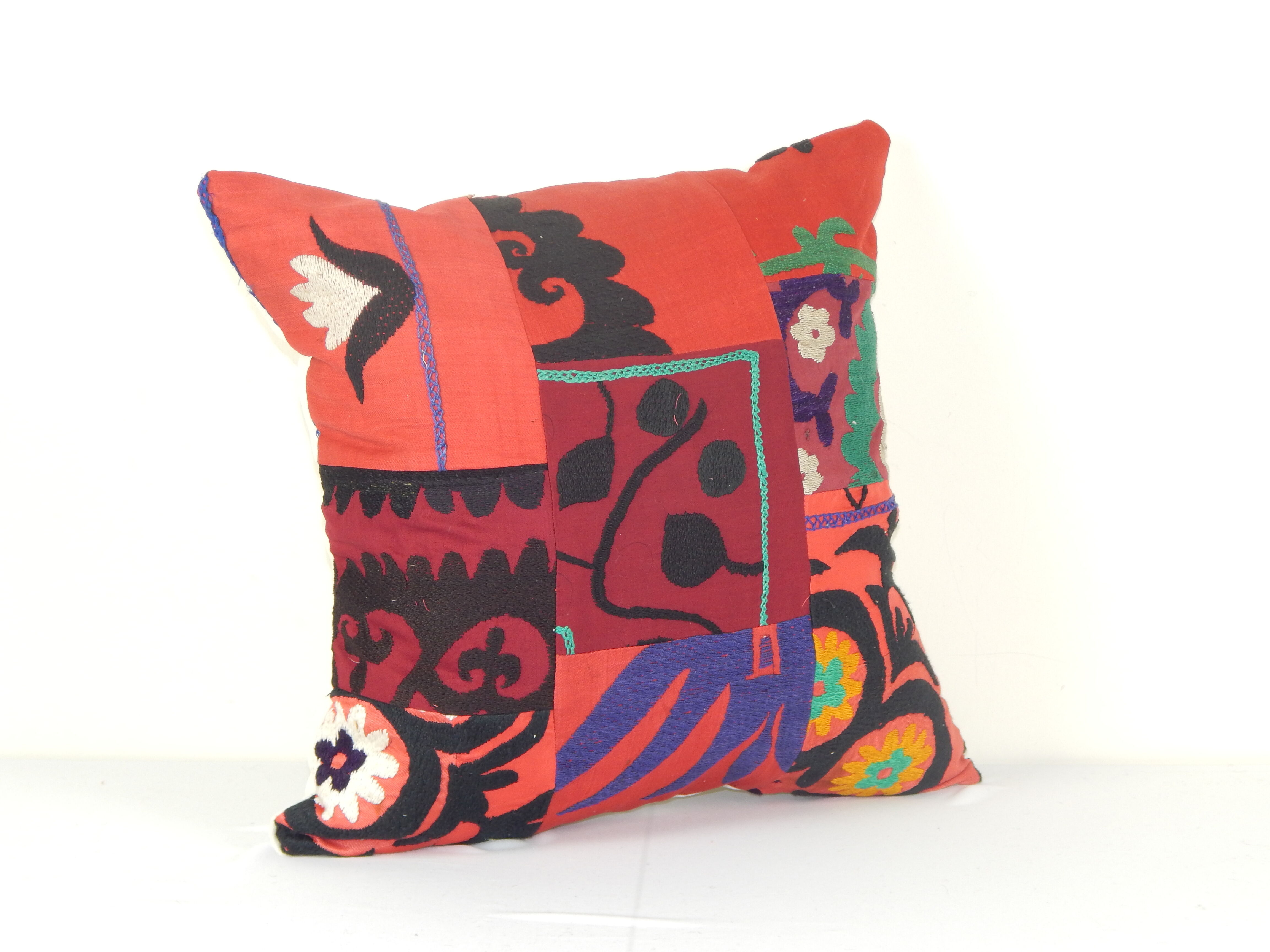 20" x 20" Hand Embroidery Cushion Cover, Suzani Pillow Case, Home Decoration pillow AS139