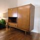 Vitrine/buffet/meuble bar vintage en bois