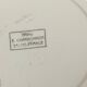 6 flat ceramic plates