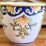 6 anciennes tasses à café Devres Fourmaintraux Rouen modèle Dinan XIXe