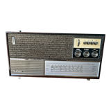 Transistor radio from the 70s, inter brand, for mid century modern apartment decoration