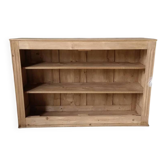 Commode ouverte, bibliothèque en bois