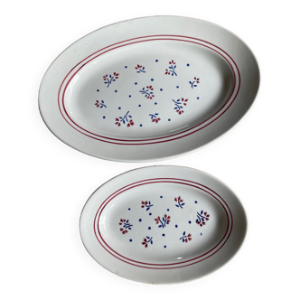 2 Luneville dishes model Suzanne