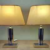 Paire de lampes art déco