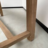 Oak console farm table 3m