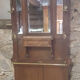 Wooden and brass cloakroom