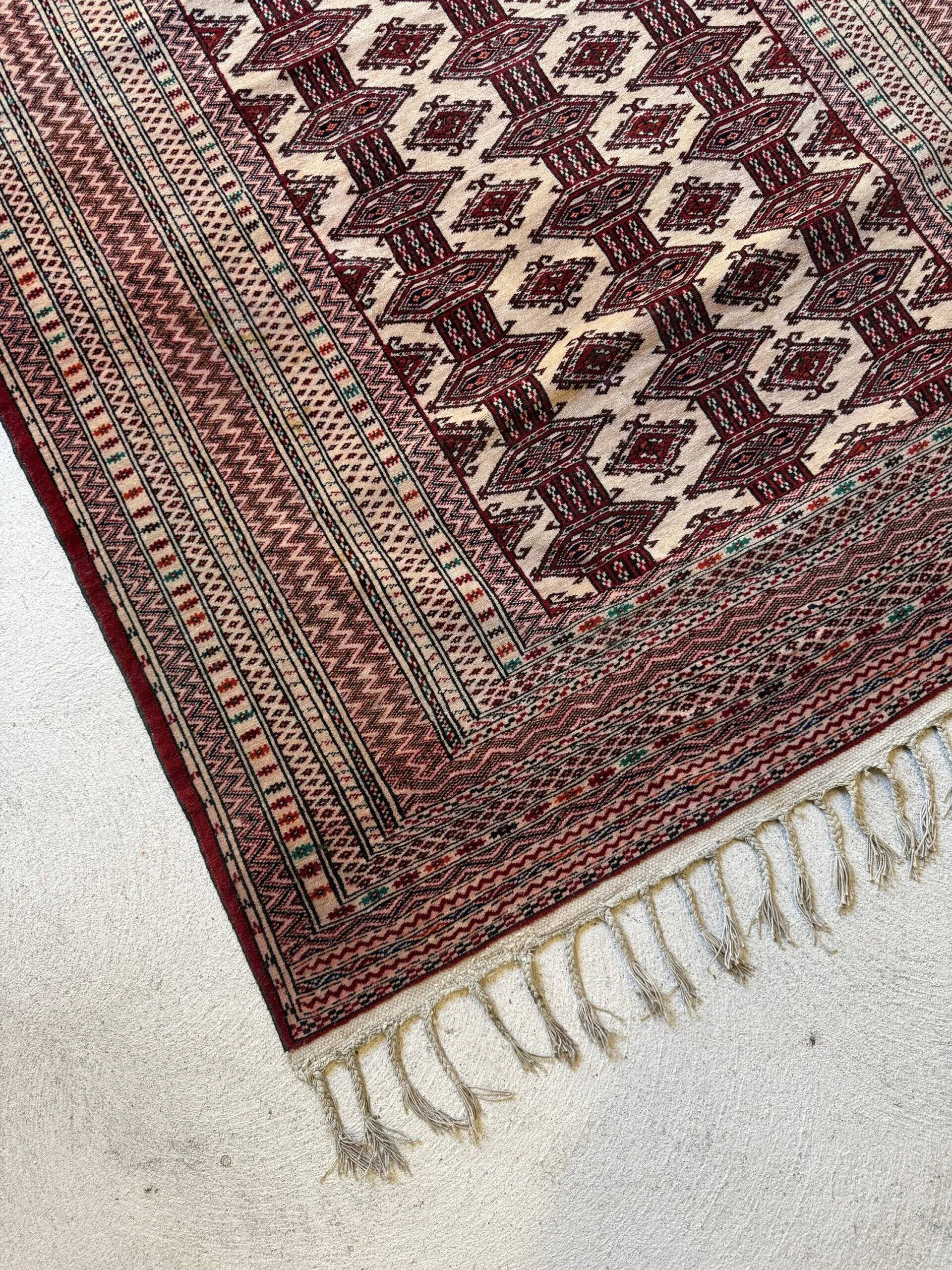 Red oriental rug
