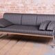 Bauhaus Sofa in Chrome and Fabric from Robert Slezak, Czech, 1930s