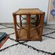 Table d'appoint rotin