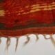 Tapis marocain fait main 100 % laine, rouge et orange, 4 x 11, 128 x 346 cm