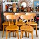 Lot de 5 chaises bistrot
