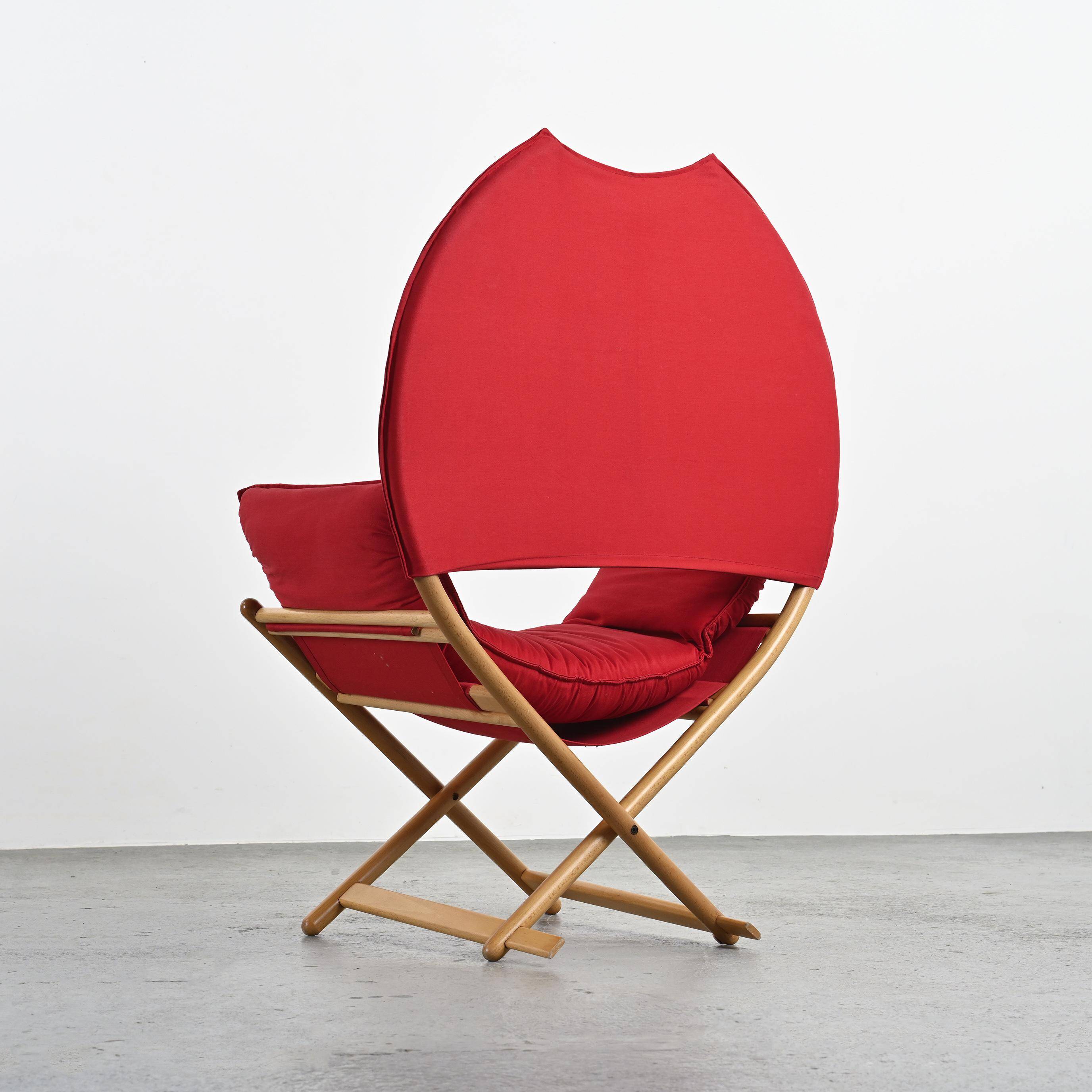 Regina d'Africa model armchair by Vico Magistretti, ca. 1979