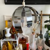 Chrome aluminium hanging lamp