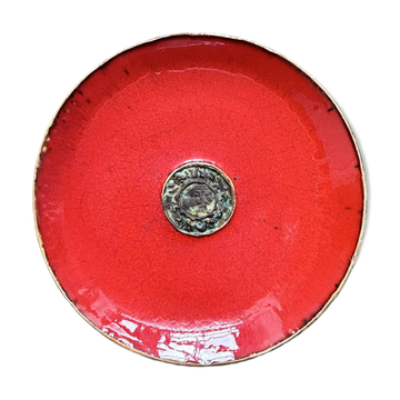 Bowl, ceramic basin signed Gilbert Portanier