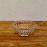 Old molded glass bowl