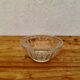Old molded glass bowl