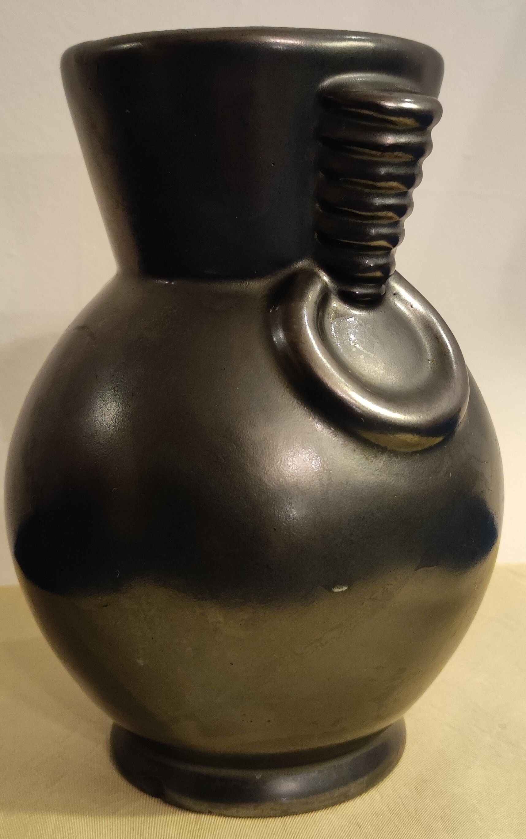 Saint Clement ceramic vase by Blanche Letalle